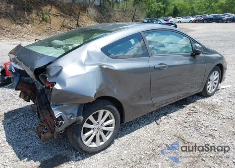 2012 Honda Civic Ex z USA, uszkodzony, nr VIN 2HGFG3B87CH513936